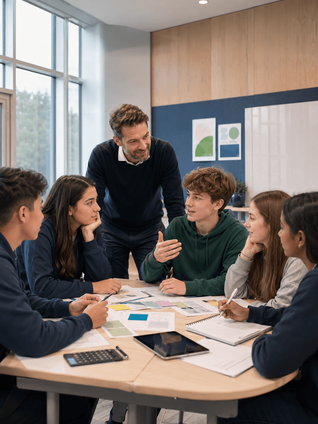 Students engaged in a Future Ready workshop